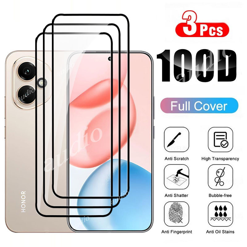 Honor 400 5G 3 ชิ้นกระจกนิรภัยสําหรับ honor 400 HONOR400 5G 2025 ป้องกันหน้าจอกระจกป้องกันฟิล์มสําหร