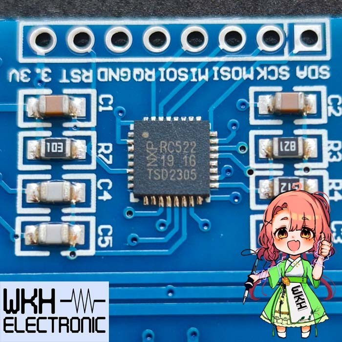 PART TOOLS RC522 รองรับ KTP MFRC522 RC 522 MFRC 522 Reader และ RFID โมดูลแท็ก