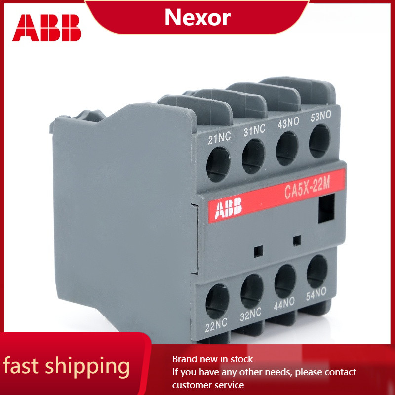Nexor ABB Contactor Auxiliary Contact Head CA4-01-10 CA5X-01-10-22M-40E-22E-31M