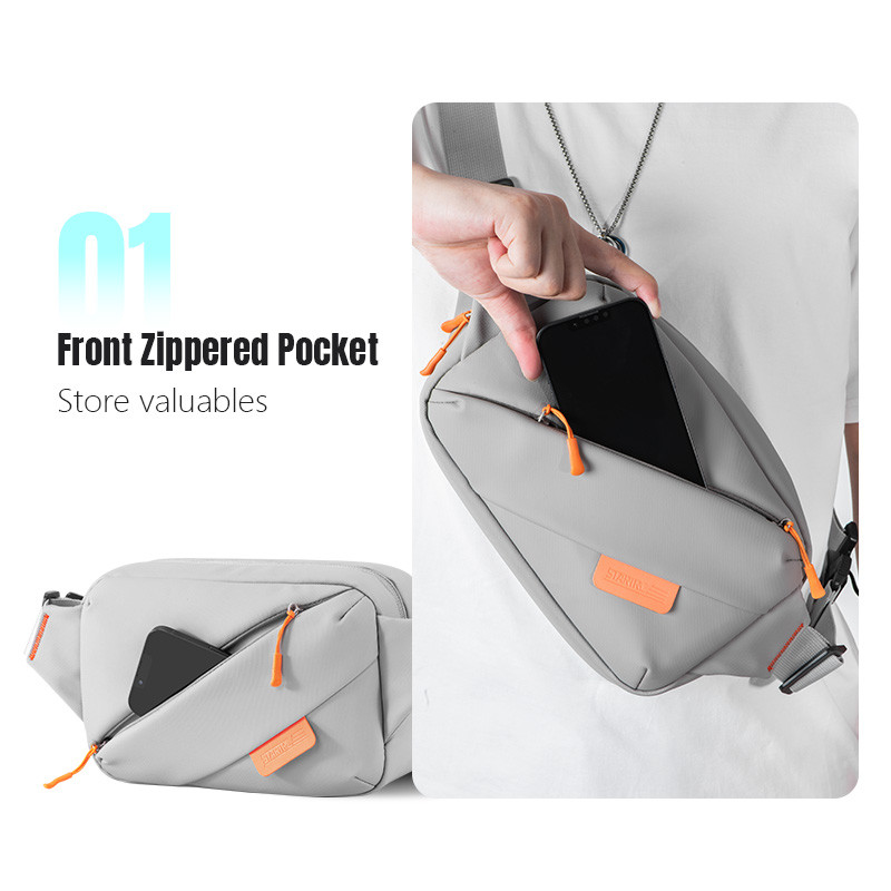 สําหรับกระเป๋าเก็บกล้อง DJI POCKET3 กระเป๋า DJI Sports Camera Crossbody Bag ราคา ถูกที่สุด ดีลบีเคเค แกลเลอรีภาพที่ 5