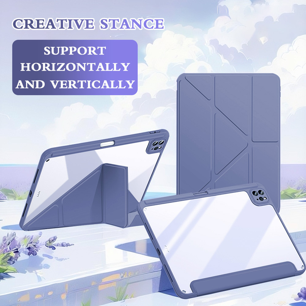สั่งเคสฟรีสติกเกอร์! เคสไอแพด for iPad Gen10 10.2 Gen9 Gen7,8 10.5 Air3 Air4 Air5 Air6 Pro11เคสฝาพับ