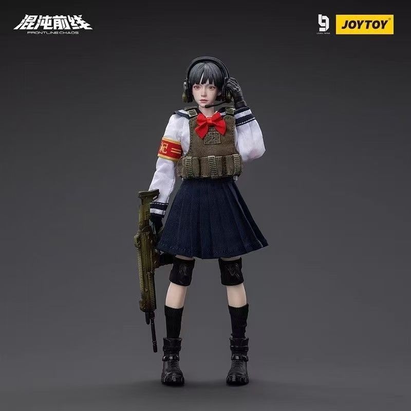 ฟิกเกอร์ทีมยุทธวิธี Maple Leaf ระดับ 9 Chaos Front ของ Dark Source รุ่น Amy Dorasina 1/12