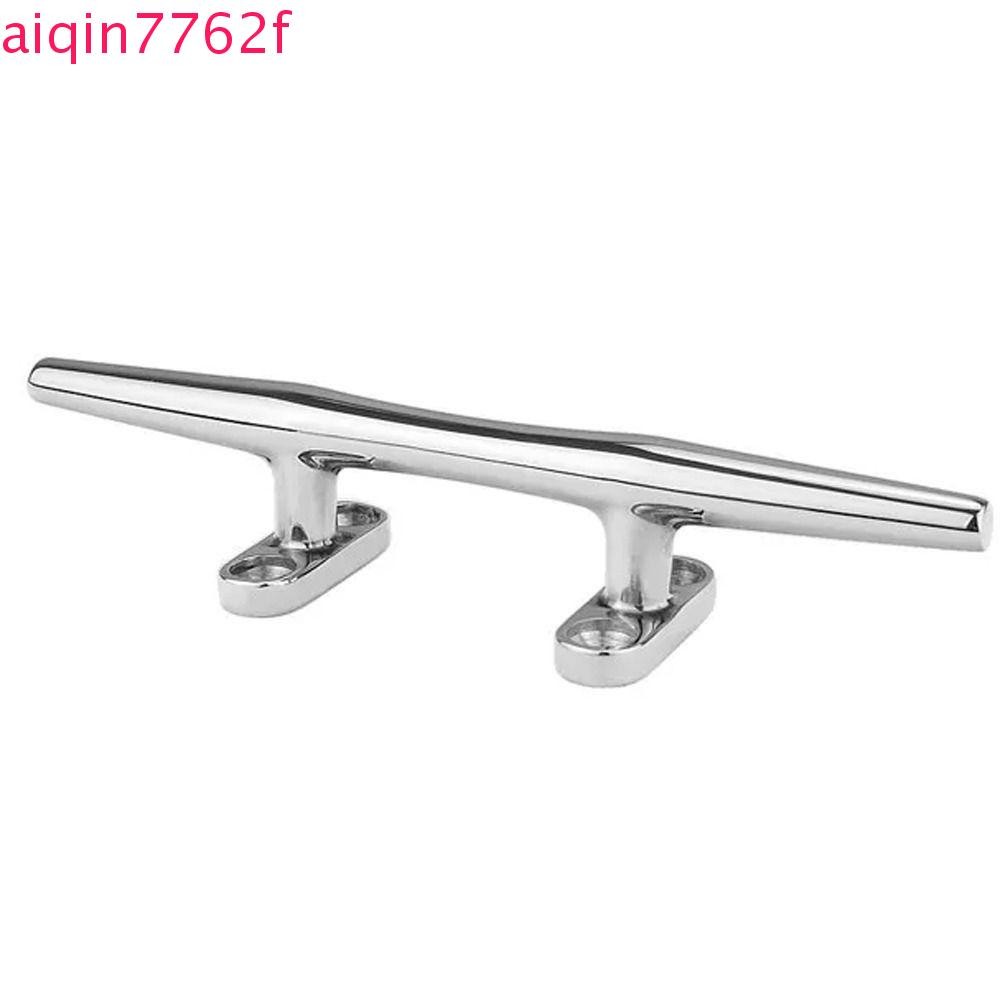 AIQINF เรือ Hollow Base Cleat, 316 สแตนเลส Marine Boat Grab Handle, Deck Rope Cleat 4-8 นิ้วทนทานขัด Heavy Duty เรือ Cleat Marine Yacht