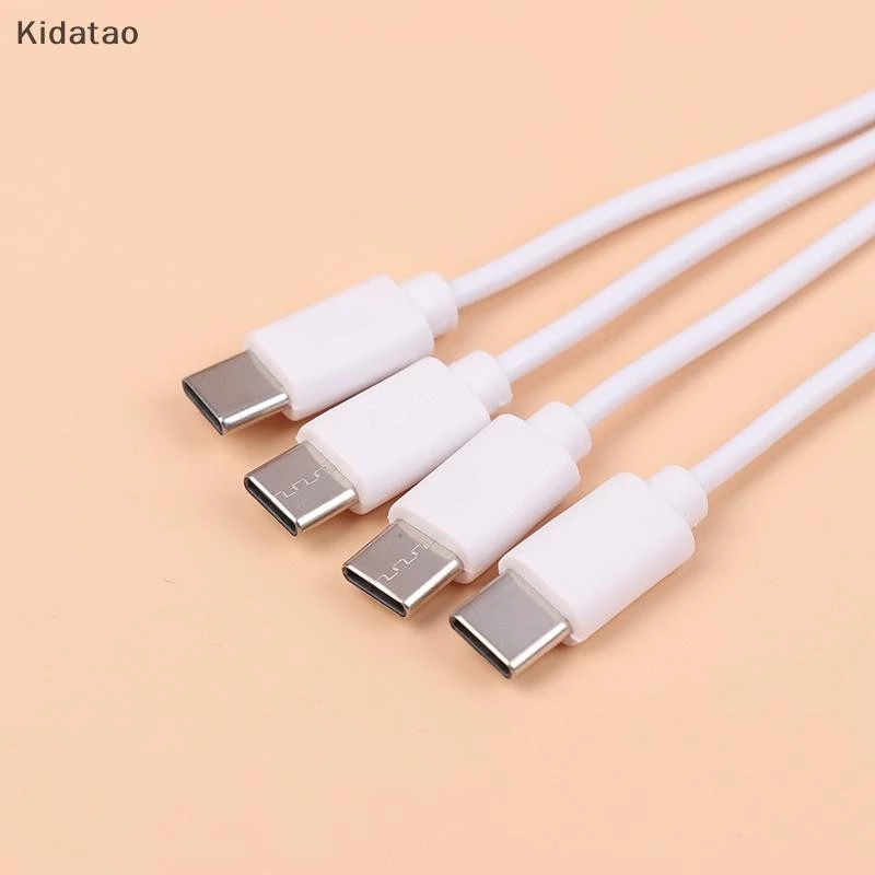 Kidatao 20 ซม.4 In 1 USB C สายชาร์จ 4 พอร์ต USB Splitter สายชาร์จ Type C Connector สําหรับโทรศัพท์มือถือสมาร์ทโฟนแท็บเล็ตใหม่ thumbnail 9