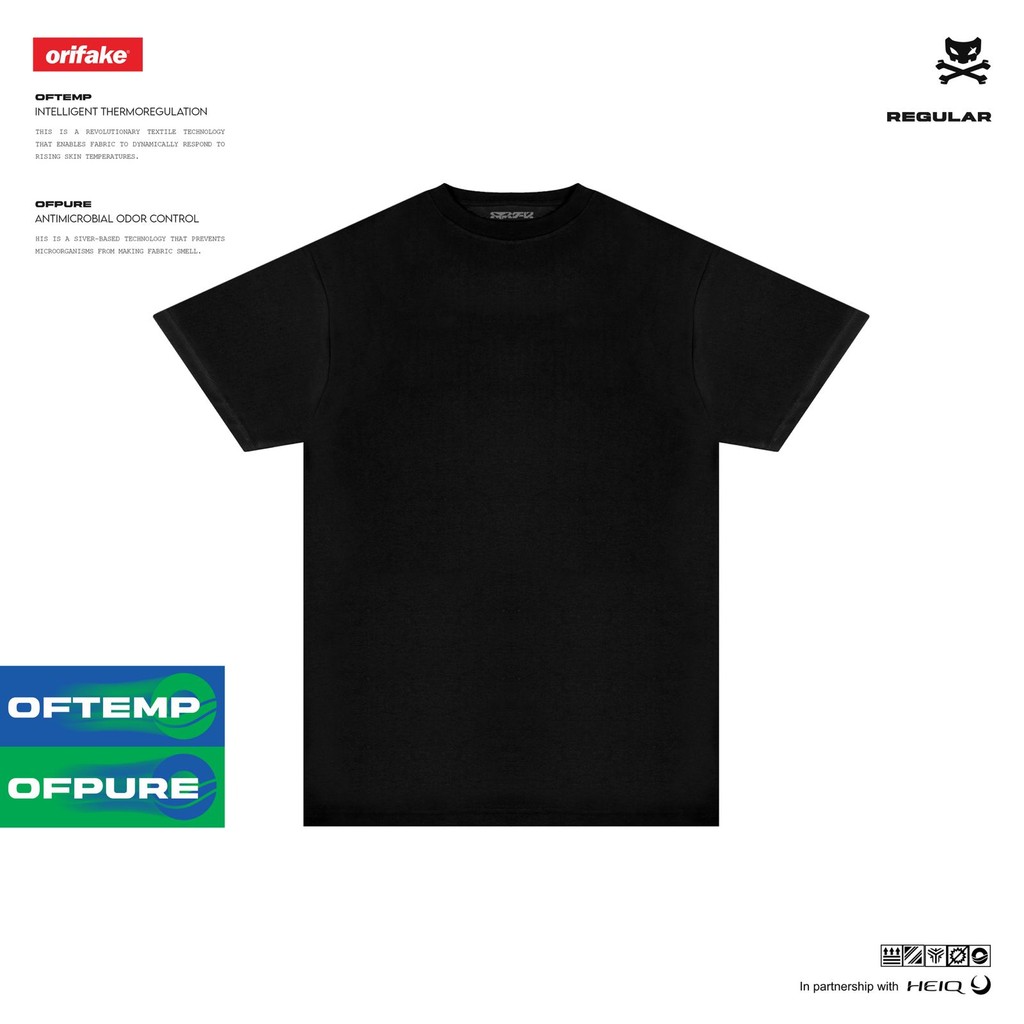 เสื้อยืดปกติ Orifake- Oftech Plain Fit