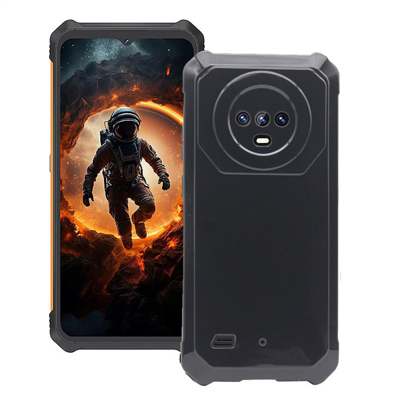 ปลอกสําหรับ Cubot Kingkong ES เคสโทรศัพท์ Soft TPU ซิลิโคนสีดําฝาครอบป้องกัน
