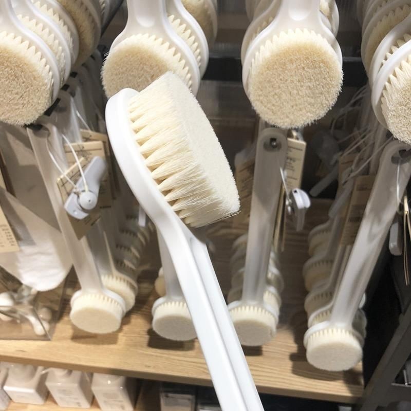 แปรงขัดผิวกาย แปรงอาบน้ํา ด้ามจับยาว ไม่ทำร้ายผิวหนัง ทำความสะอาดสิ่งสกปรกในรูขุมขน ฟองน้ำขัดตัว สำหรับขัดผิว นุ่มนิ่ม - รูปที่ 2