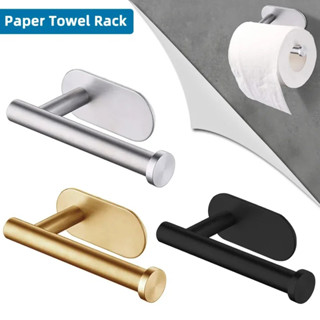 สแตนเลสไม่มีการเจาะที่ใส่กระดาษชําระ-กาวตนเองติดผนังเนื้อเยื…