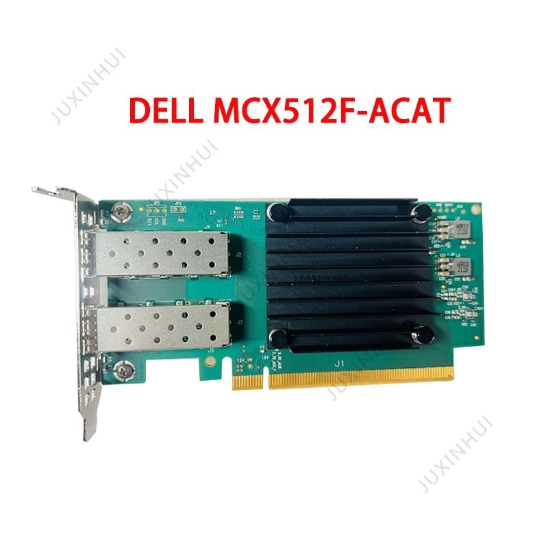 Mellanox MCX512F-ACAT super performance MCX4121A 10/25G dual-port การ์ดเครือข่าย 0V5DG9 Mellanox MCX