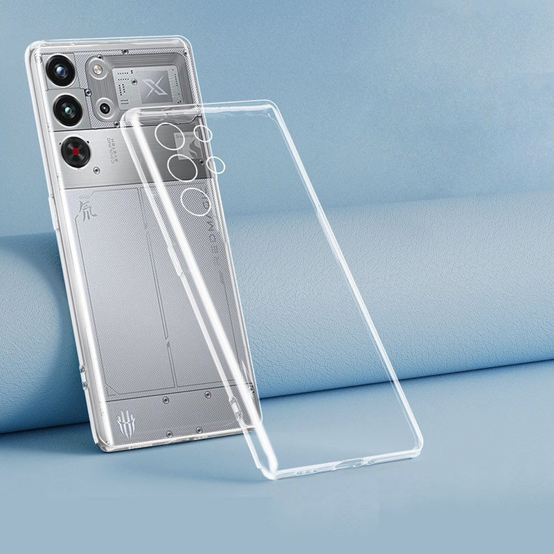 สําหรับ Red Magic 10 Pro Plus Soft TPU เคสโทรศัพท์สําหรับ ZTE Nubia Red Magic 10 Pro Plu + 10pro ฝาครอบโปร่งใส Shell Clear ป้องกันปกหลัง