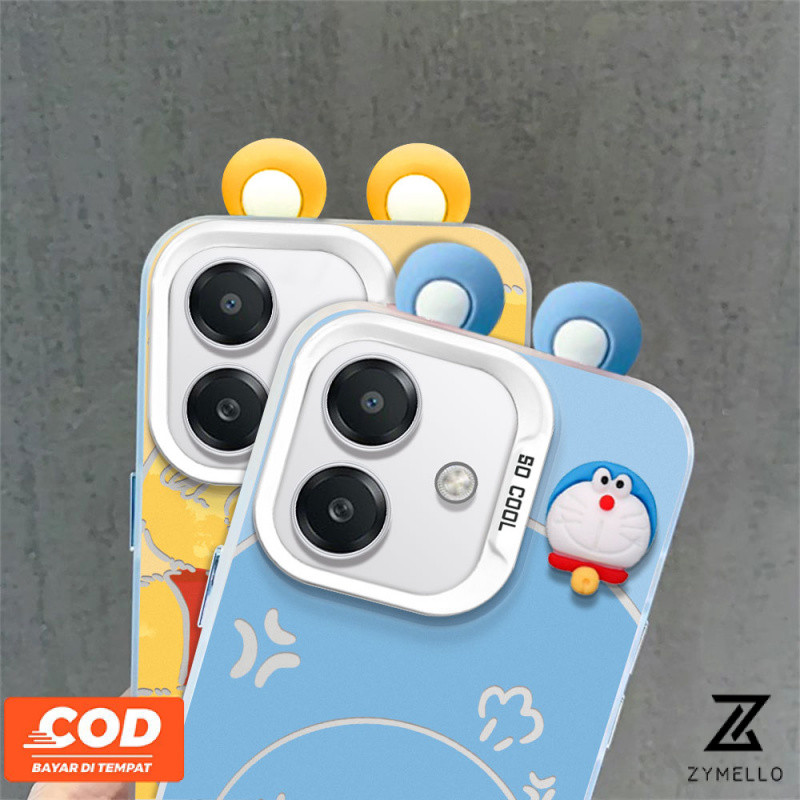 สําหรับOPPO Reno 15F Reno 14F Reno 13F Reno 13 Pro Reno12 F Reno 12 Reno11 F 5G Reno 8T Reno 8Z Reno 7Z Reno 8 การ์ตูนวินนี่เดอะพูห์แมวสีฟ้าตุ๊กตาโทรศัพท์Ca - รูปที่ 5