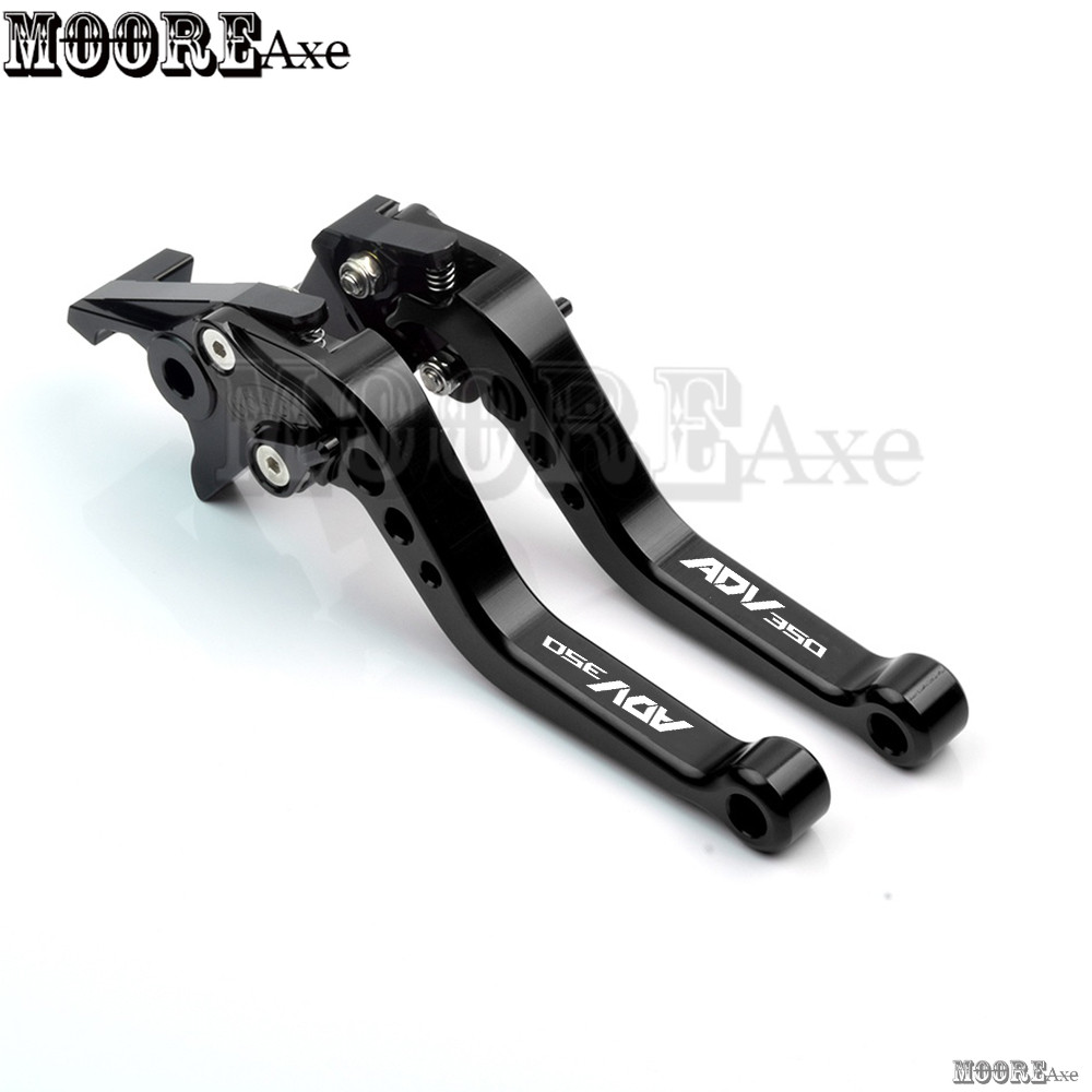 Mooreaxe สําหรับ Honda ADV350 2022 - 2024 รถจักรยานยนต์เบรคคันโยกดัดแปลง CNC อลูมิเนียม 6-stage ปรับคลัทช์เบรคสั้น YSNJ01