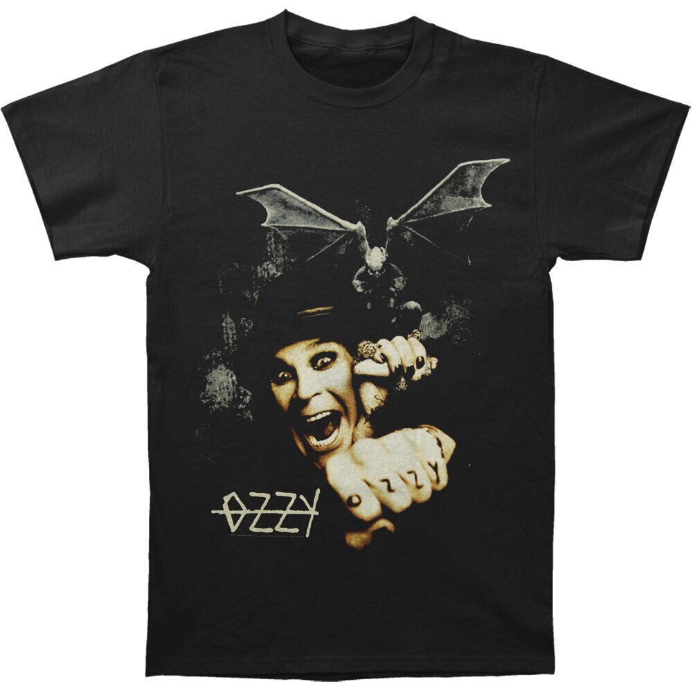 เสื้อยืดผู้ชาย Ozzy Osbourne Gargoyle Bat Top