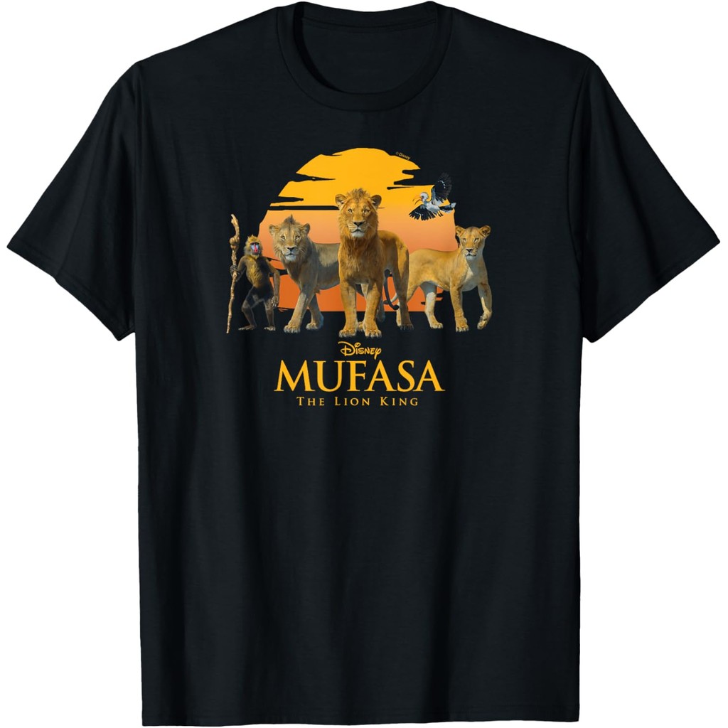 เสื้อยืดผู้ใหญ่ Mufasa - The Lion King - เสื้อยืด Sun