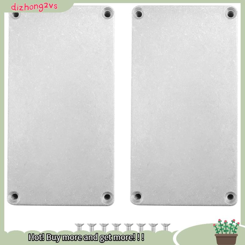 [dizhong2vs]2 ชิ้น 125B/1590N1 เคสอลูมิเนียมกีตาร์ stumpbox และตู้เหยียบสําหรับโครงการเหยียบเอฟเฟกต์