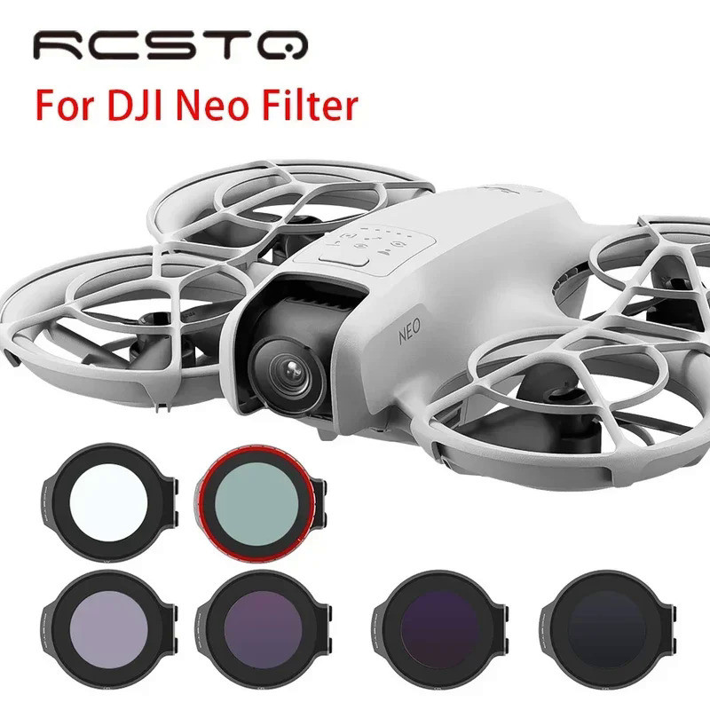 RCSTQ For DJI Neo Lens Filter UV CPL ND8 ND16 ND32 ND64 ND/PL   Drone Camera Lens ND Filters Set For