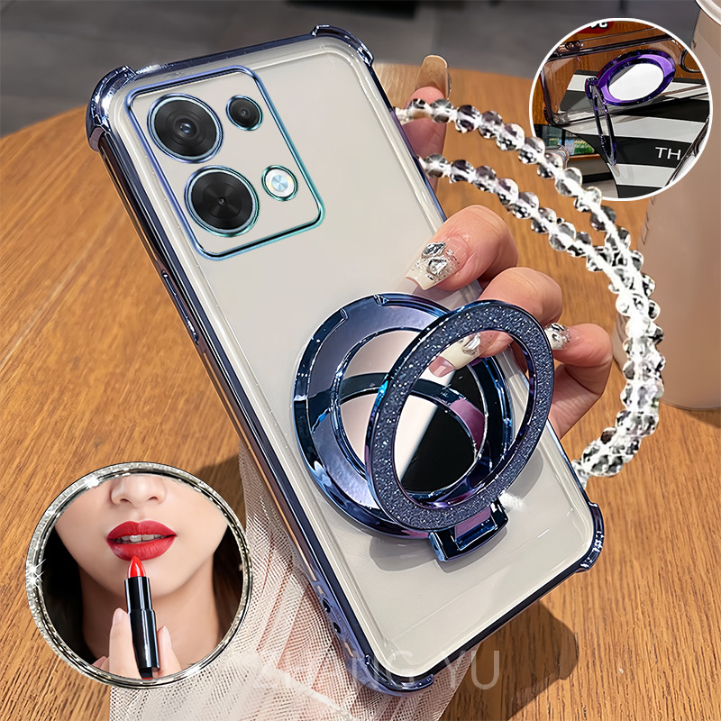 ปลอกอ่อน Redmi note 13 Pro 4G 5G เคสโทรศัพท์ที่ใส่กระจกแต่งหน้า 2025 ใหม่ HD กันกระแทก casee ฝาครอบ