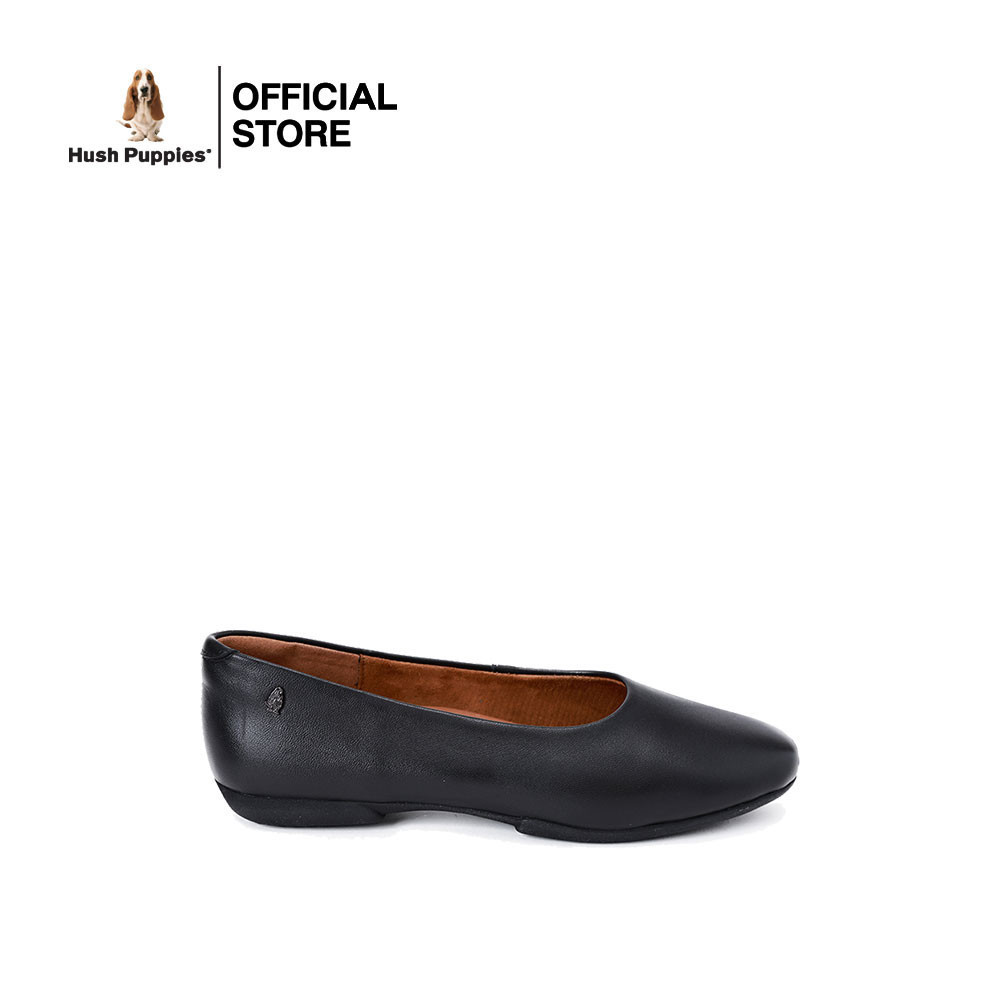 Hush Puppies รองเท้าผู้หญิง รุ่น HP 8WDFI2734A - สีดำ (รองเท้าทางการหนังแท้ แบบสวม)