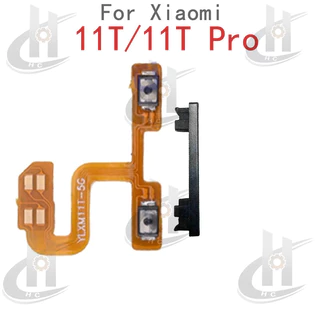 สําหรับ Xiaomi 11T / 11T Pro Power volume ปุ่มด้านข้าง Flex Cable Keys ปุ่มปิดระดับเสียงขึ้นและลงปุ่มด้านข้างอะไหล่ทดแทน