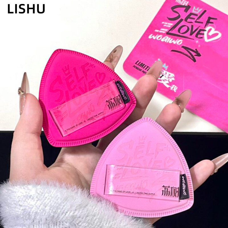 LISHU พัฟแป้ง ใช้ได้ทั้งเปียกและแห้ง ไม่ต้องใช้รองพื้นชนิดน้ำ คอนซีลเลอร์