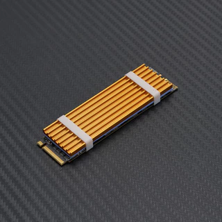 X068 ฮีทซิงค์ซิลิโคนแผ่นระบายความร้อน M.2 NVME โซลิดสเตตไดรฟ์ SSD พร้อมส่ง