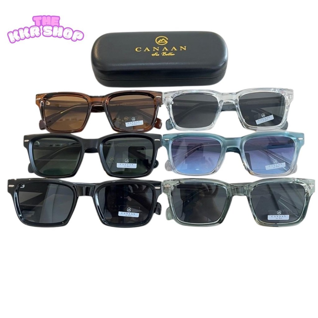 CANAAN แว่นกันแดด Sunglasses S5460 ป้องกันแสงแดด ใส่ได้ทุกเพศ ทุกโอกาส