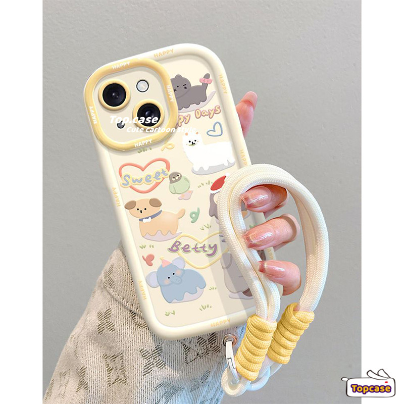 สําหรับredmi 14C 13C A1 12C 10C 10 12 9A 9C K60 หมายเหตุ 13 12 11 11s 10 10s Pro 4G Xiaomi Poco X6 Pro 5G Doodle Catเลนส์รวมทุกอย่างเคสโทรศัพท์ปกอ่อนพร้อมเชือกเส้นเล็ก - รูปที่ 5