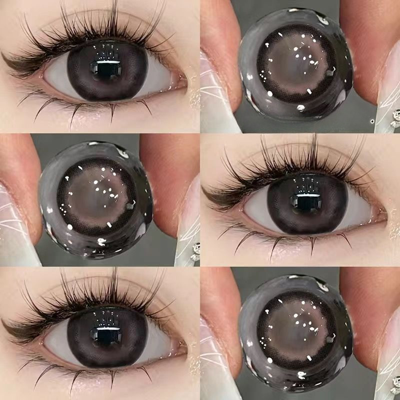 （COD）-100~-600 2pcs+BOX 🔥คอนแทคเลนส์สี🔥 คอนแทคเลนส์รายปี คอนแทคเลนส์ คอนแทคเลนส์สายตาสั้น 14.0mm/14.