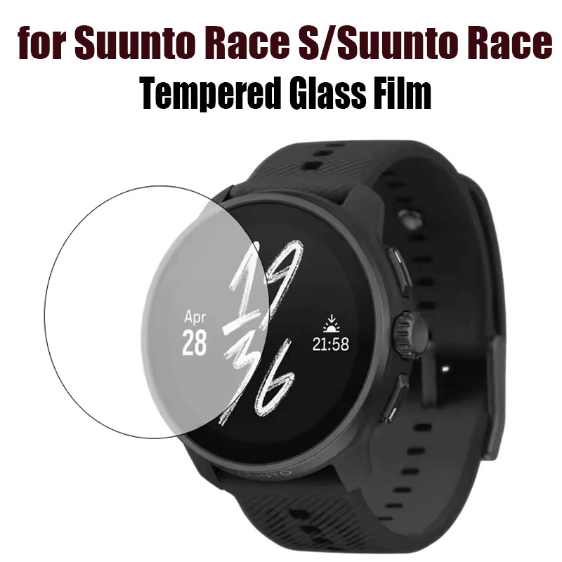 3/5pcs 9H 2.5D HD แก้วใสสําหรับ Suunto Race S/ Race กระจกนิรภัย Smartwatch ป้องกันหน้าจอฟิล์มสําหรับ