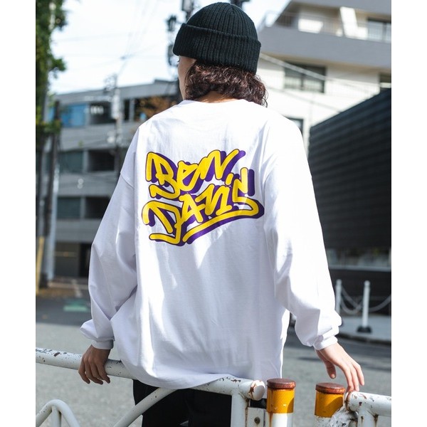 Ben DAVIS เสื้อยืดแขนยาวขนาดใหญ่ทรงหลวมสําหรับผู้ชายและผู้หญิง