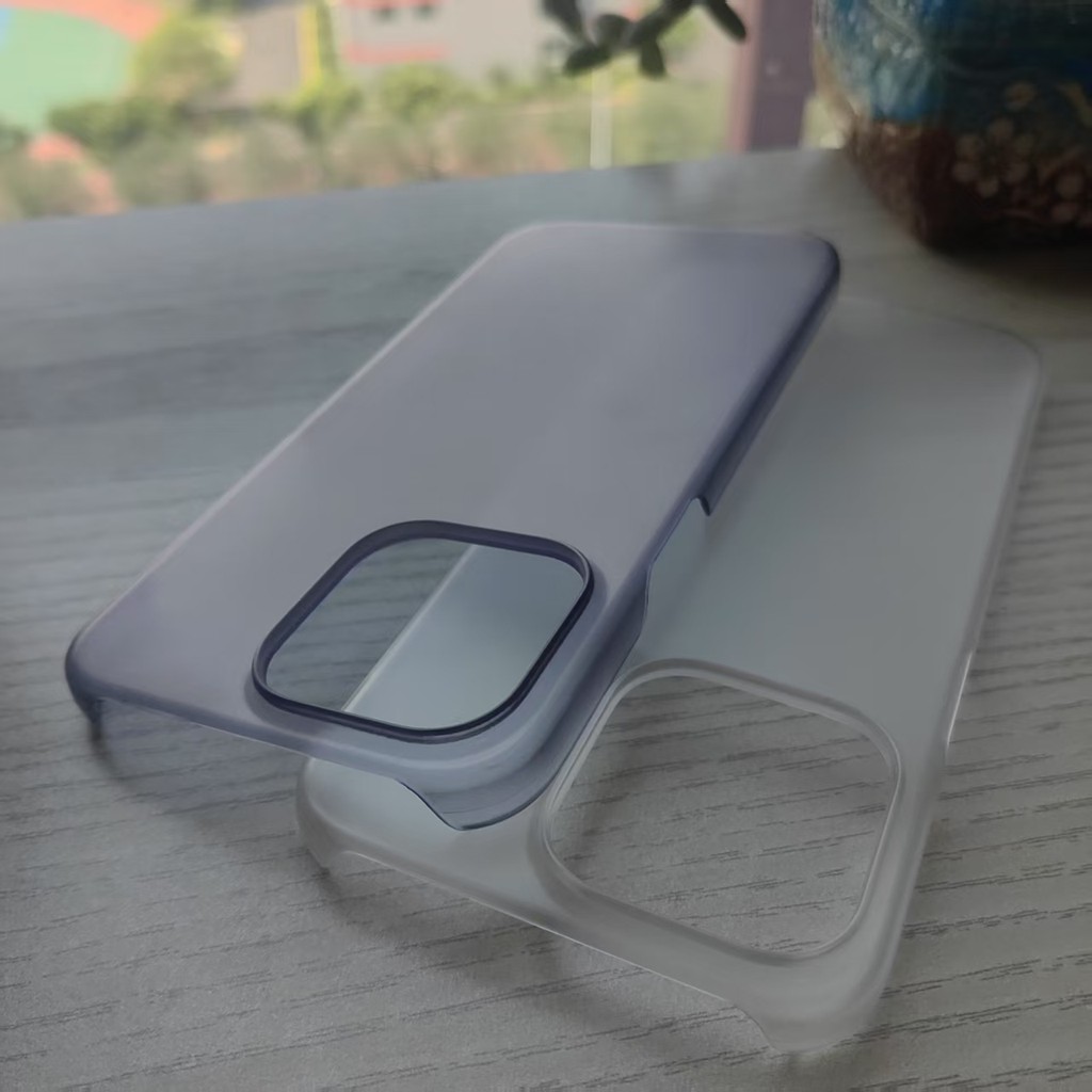 เคสโทรศัพท์แบบด้านบางพิเศษสําหรับ ไอโฟน 16 15 14 13 มือโปร สูงสุด ป้องกันลายนิ้วมือพีซีด้านหลังเคสโทรศัพท์ปก