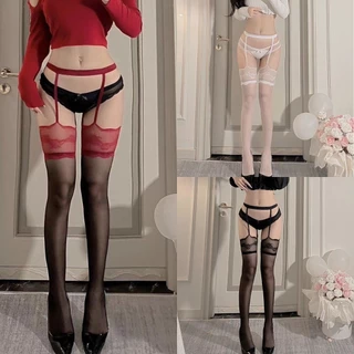 Sexy Charm🌹🌹ถุงน่องเซ็กซี่ ถุงเท้ายาวเหนือเข่า หลากหลายสไตล์สามารถจับคู่กับชุดยูนิฟอร์มได้