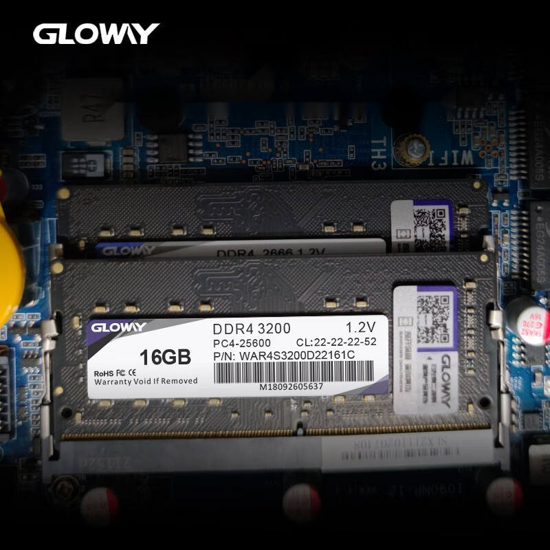 หน่วยความจำแล็ปท็อป Glow Glory Warrior 8GB 16GB 32GB DDR4 2666 3200 ที่เข้ากันได้กับ 2400