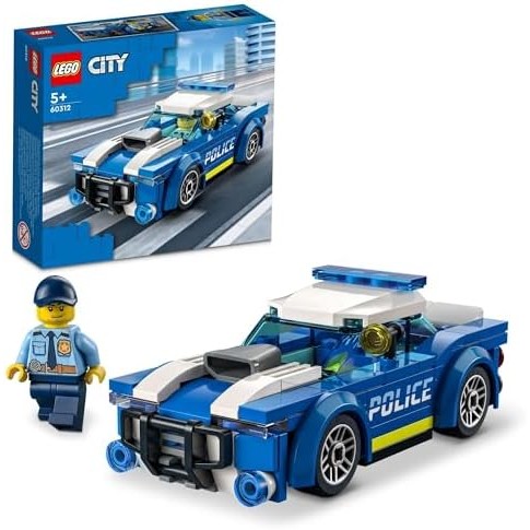 【Direct from Japan】LEGO CITY ตำรวจรถของเล่นรถวันเกิดของขวัญบล็อกเด็กสาวเด็กเด็กอายุ 5 ขวบอายุ 6 ปีอา