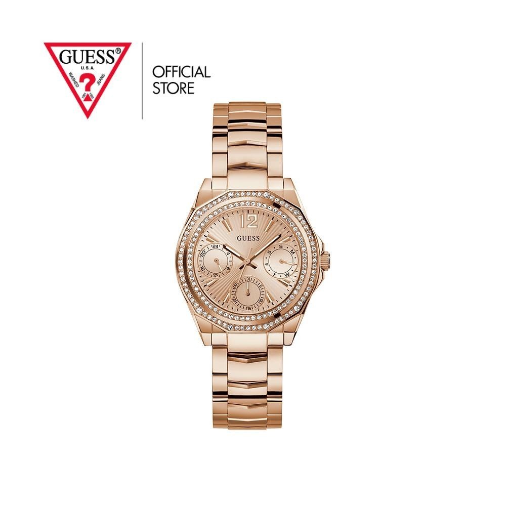 GUESS นาฬิกาข้อมือ รุ่น  RITZY GW0685L3 สีโรสโกลด์