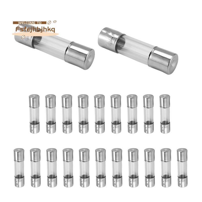 fsfejhbjhkq20 x 250 V 2A F2AL Quick F link หลอดแก้วฟิวส์ 5 มม. x 20 มม.