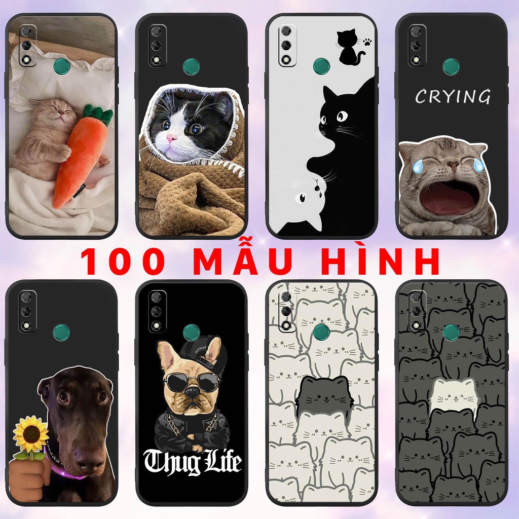เคส Huawei Y9 (2019) - Y8s - พิมพ์ลายภาพแมวและสุนัขน่ารัก cat dog thug life พลาสติก TPU เพื่อปกป้องก