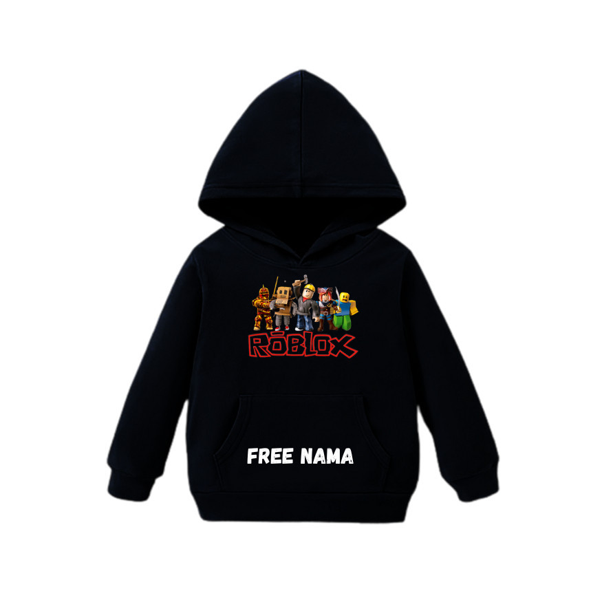 UNISEX ROBLOX CHARACTER CHILDRENS HODIES AGES 2-7 ปีที่ผ่านมาในการแข่งขัน