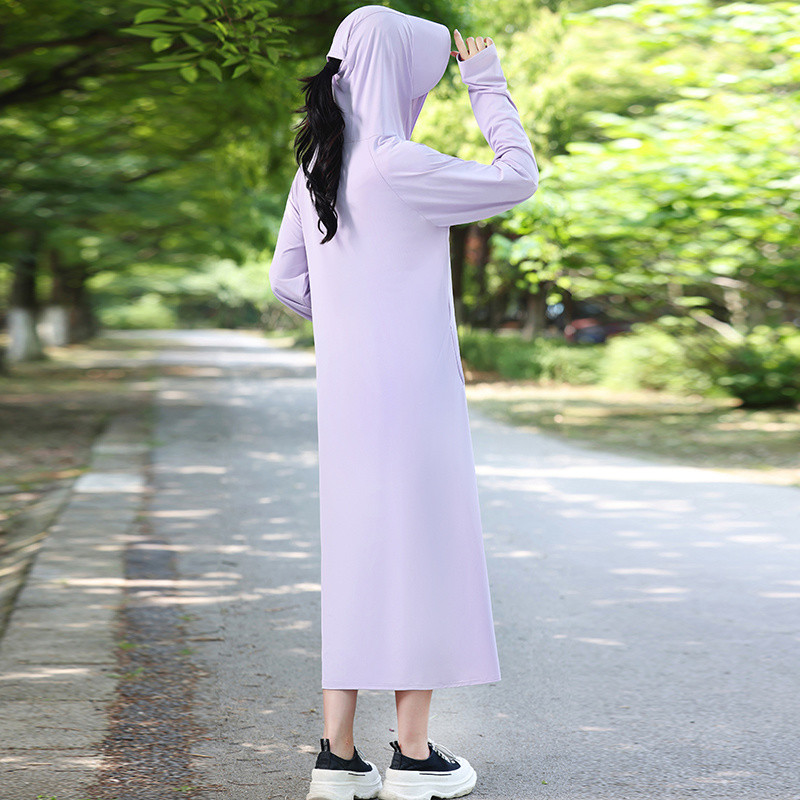 เต็มร่างกายยาวหลวม ขึ้น ป้องกันแสงแดดเสื้อผ้าแจ็คเก็ต2483ผู้หญิง502025