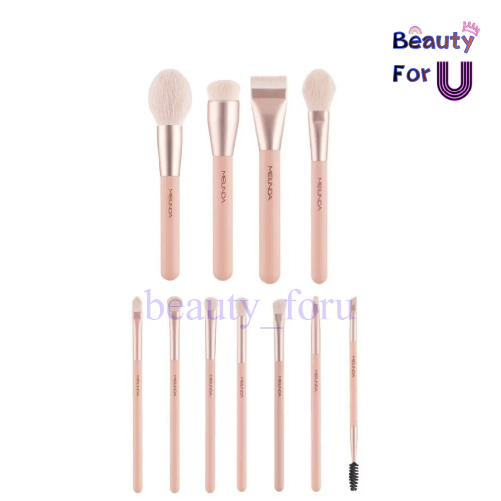 MEILINDA Ballerina Basic Brush (MC4316) เมลินดา แปรงแต่งหน้า รุ่นใหม่ (มี 14 เบอร์)
