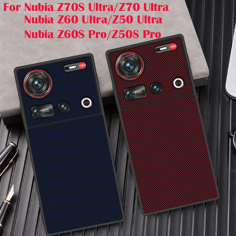 Z70SUltra สําหรับ Nubia Z70S Ultra Z60 Ultra Z70 Ultra Z50 Ultra Z60S Pro Z50S Pro Kevlar รูปแบบ PU 