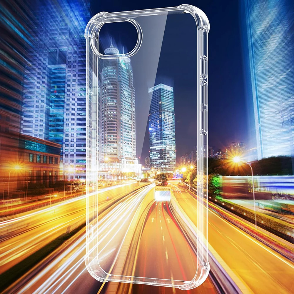 หรูหราซิลิโคนกันกระแทกนุ่มสําหรับ iPhone Se4 2025 SE 4 16E Ultra Thin Clear ฝาหลังสําหรับ iPhone 16E