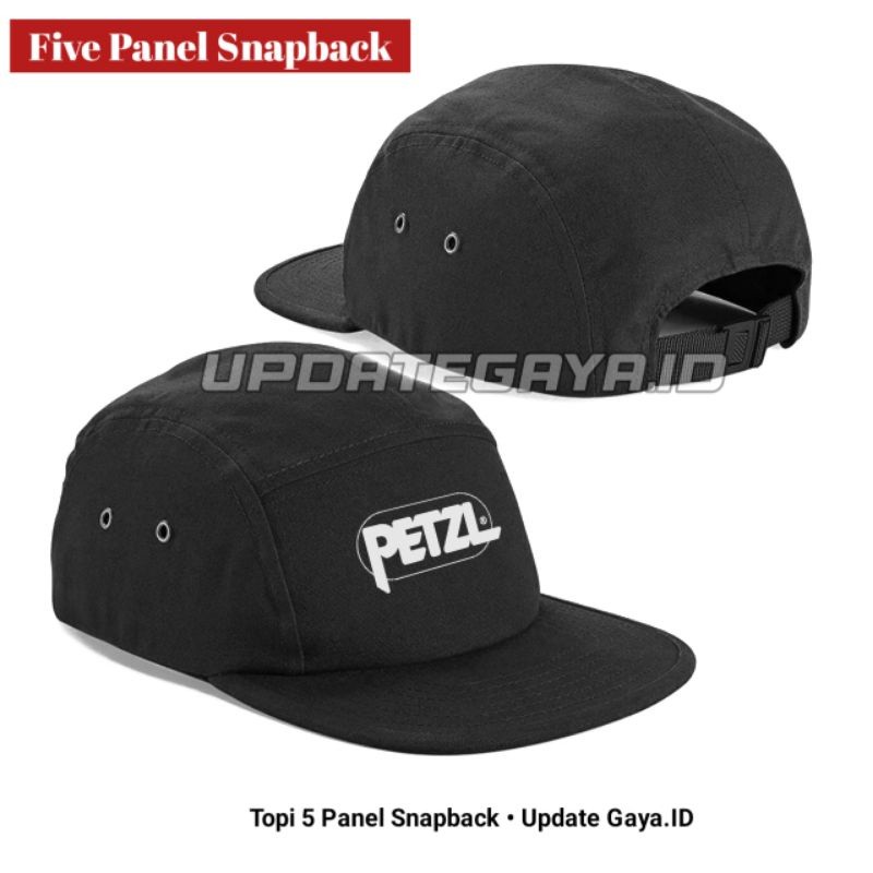 หมวก JI8 5 PANEL PETZL | หมวกห้า PANEL SNAPBACK | หมวก Distro | หมวกผู้ชาย