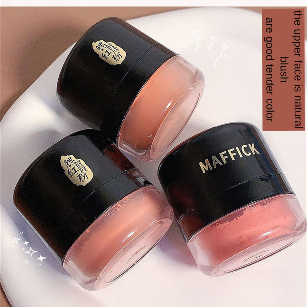 【จัดส่งภายในประเทศ】Maffick Vigor แป้งบลัชออน กันน้ำ กันเหงื่อ ปราศจากสิ่งสกปรก ติดทนนาน