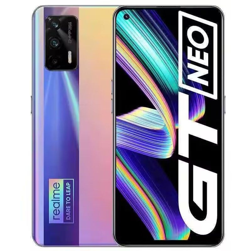 มือสอง realme realme GT Neo2 Full Netcom 5G Snapdragon 870 โปรเซสเซอร์นักเรียนราคาถูกสมาร์ท 5G โทรศั