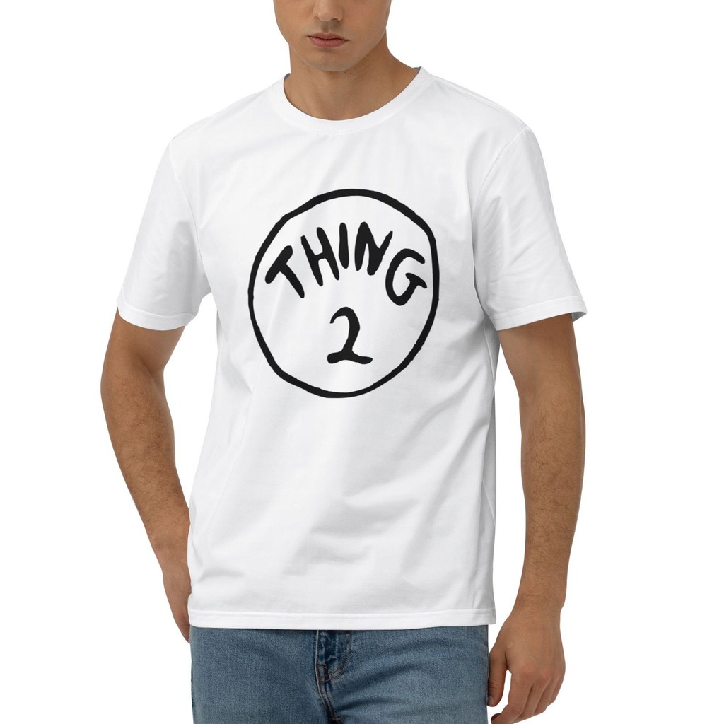 Thing 1 Thing 2 Thing 3 เสื้อยืดผ้าฝ้าย