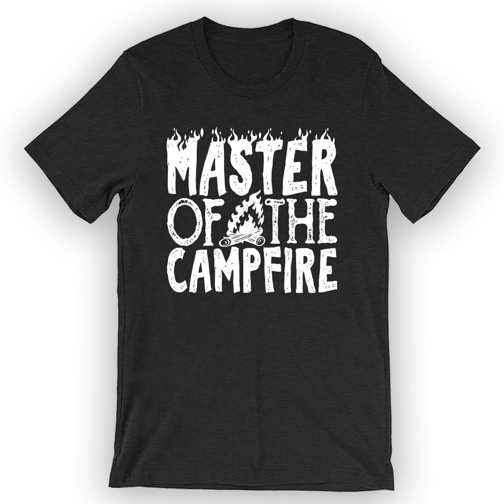 เสื้อยืด Master Of The Campfire Campfire ผู้ชาย Cool Casual Pride
