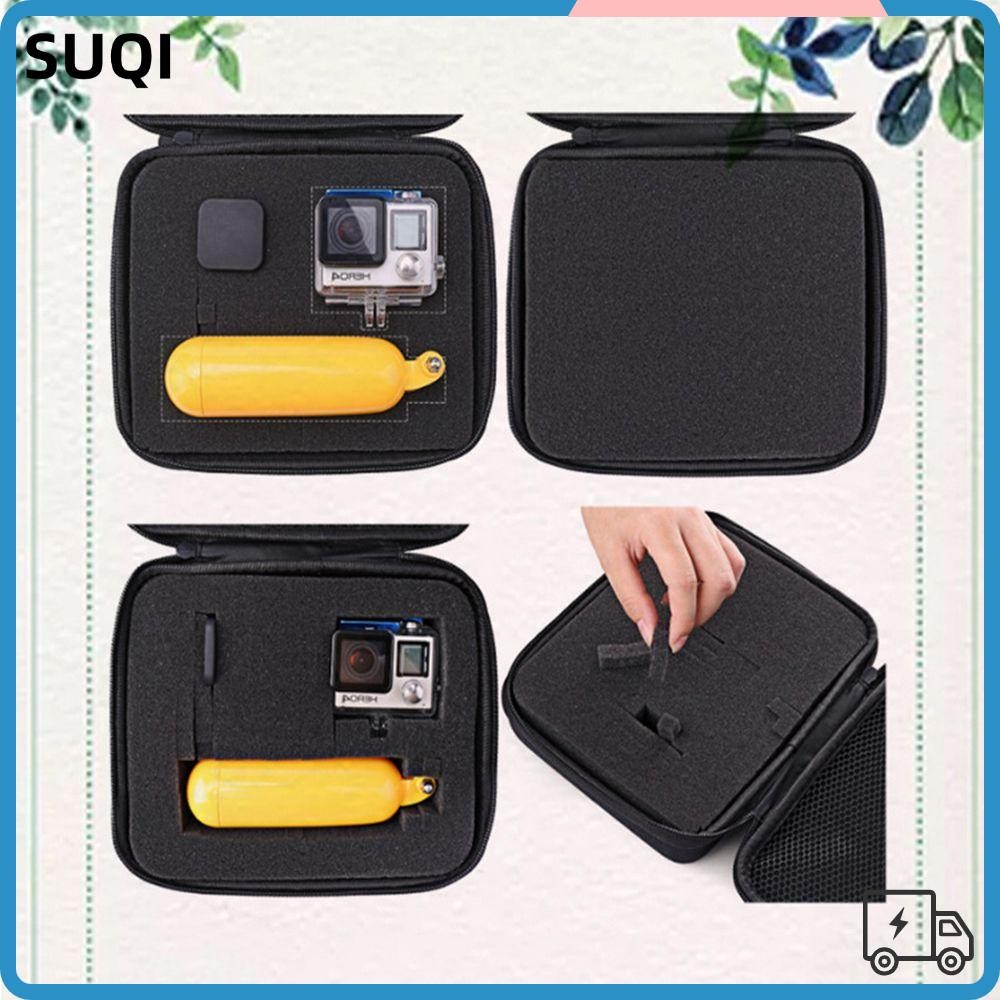 Suqi กระเป๋าเก็บของ โฟม กันกระแทก แบบพกพา DIY กระเป๋ากล้อง