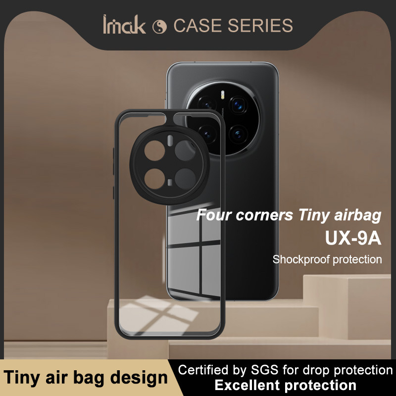 Honor Magic 7 Pro 5G เคส IMAK UX-9A กันกระแทก PC + TPU กรอบนุ่มสําหรับ Honor Magic7 Pro 5G