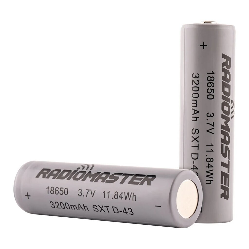 18650 3200mAh 3.7V Battery (2pcs) for TX16S / Boxer / TX12/ Pocket / MT12 Radios แบตกล้อง แบตวิทยุ - รูปที่ 2